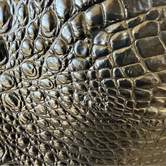 Brahmin Melbourne Collection All Day Large Leather Tote, Embossed Croc Black - Picture 5 of 14